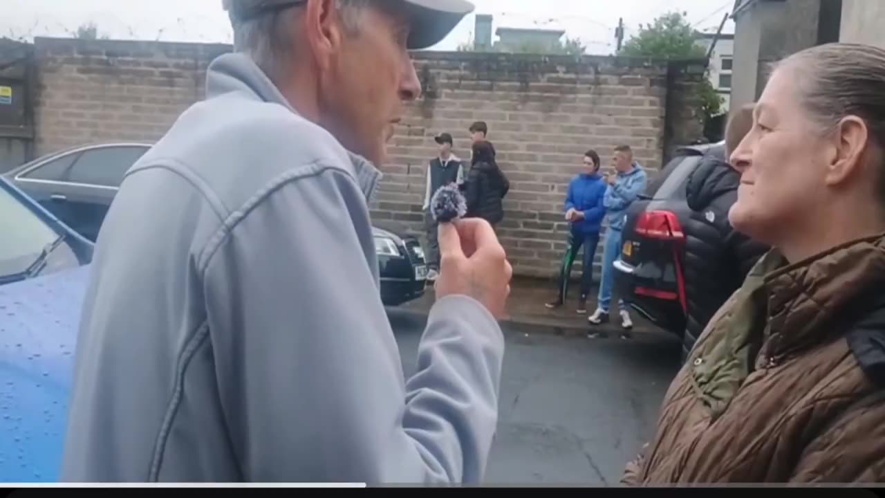 Meanwhile in #Ballymena, N.Ireland Locals erupt following the serious sexual assault of young girls