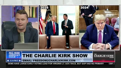 ONE YEAR AGO PRESIDENT TRUMP WAS ON TRIAL, AND NOW...