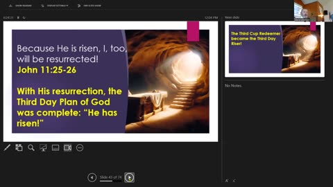 RESURRECTION SUNDAY April 20, 2025 The Third Cup, The Third Day, The Third Thousand