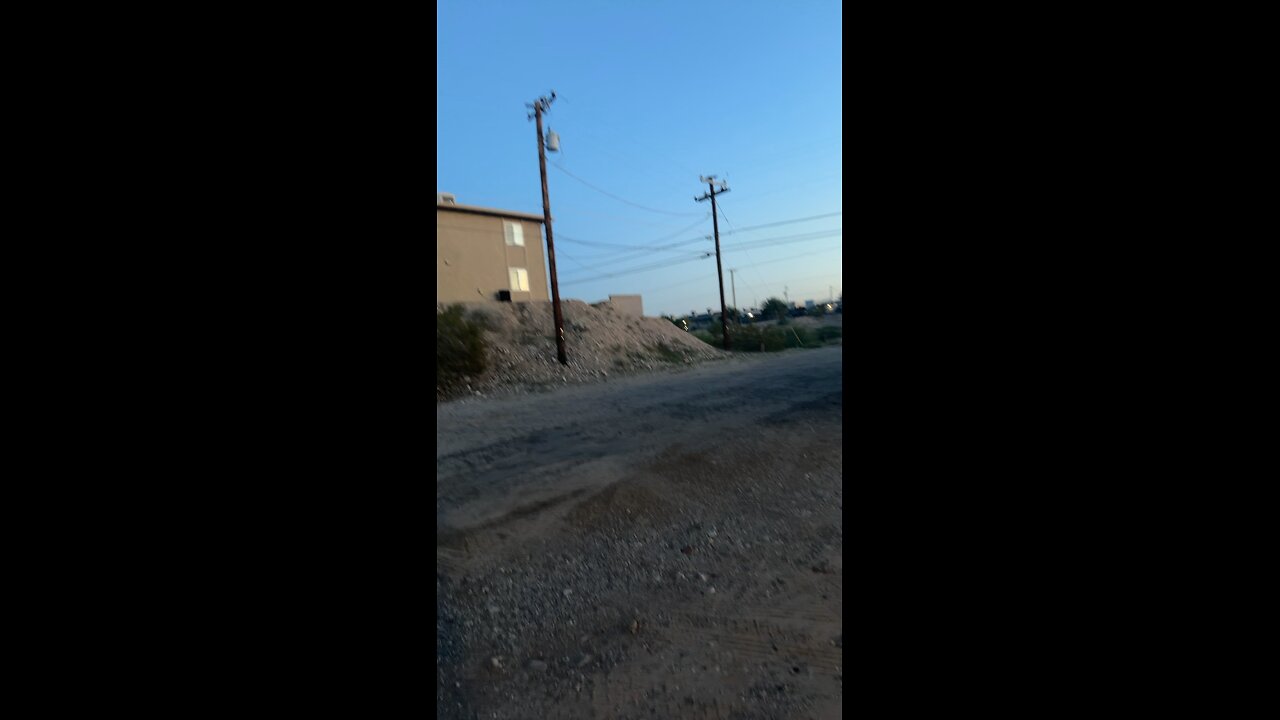 My truck after having an exhaust put on a little fly by