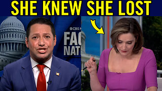 CBS Karen EATS HER OWN WORDS after Hispanic MAGA Educates Her