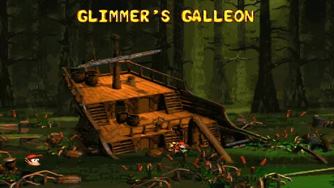 DONKEY KONG COUNTRY 2™ : DIDDY'S KONG QUEST™ / ACT 3. KREM QUAY / A3#2. GLIMMER'S GALLEON! DK