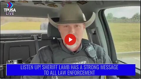 A Sheriff in Arizona has a strong message for those in law enforcement