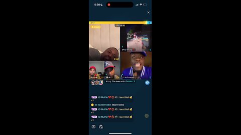FINESSE ARGUES WITH SK LINED WITH NOCAP DREBABY AND DROSKI BIGO LIVE