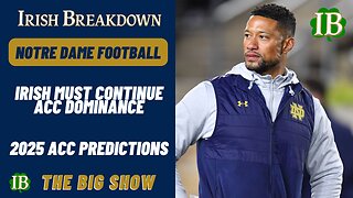 Notre Dame Must Continue Its Dominance Over The ACC