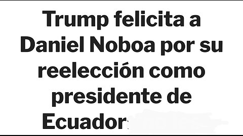 🇪🇨 Fraude electoral en Ecuador‼️