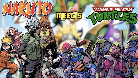 TMNT x Naruto Comic Review: Stunning Art by Hindry Prasetya That Won Me Over