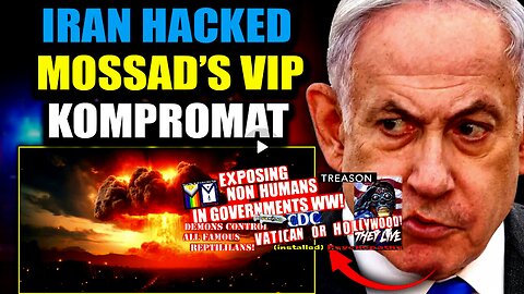 Mossad's VIP Pedophile Blackmail Material Hacked by Iran Days Before Israel Declared War