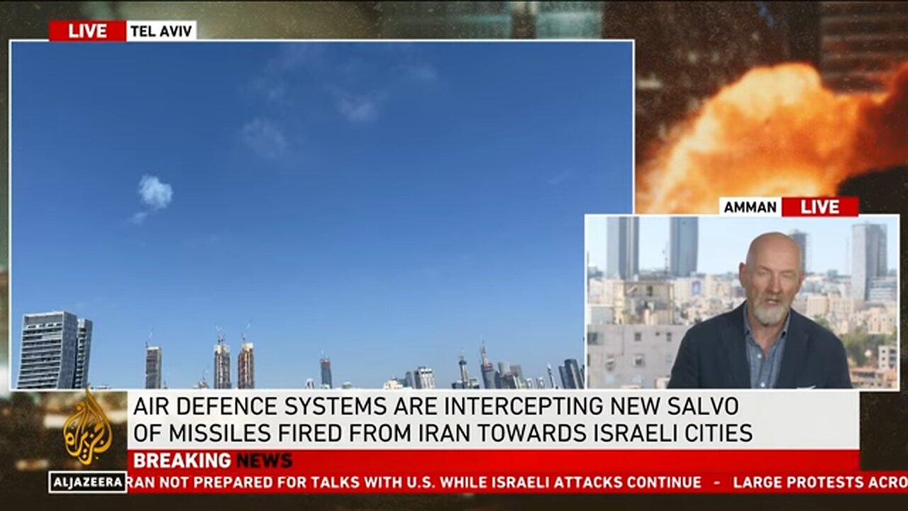 Iranian missiles fall in Israel: Report