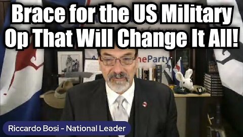 Lt. Col. Riccardo Bosi: Brace for the US Military Operation That Will Change It All!
