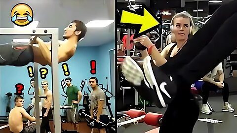 🔥Scaring People in The Gym With Calisthenics #7