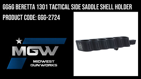 GG&G Beretta 1301 Tactical Side Saddle Shell Holder - GGG-2724