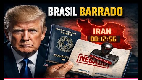 TRUMP FECHA AS PORTAS, O BRASIL FICA FORA E A GUERRA SE APROXIMA