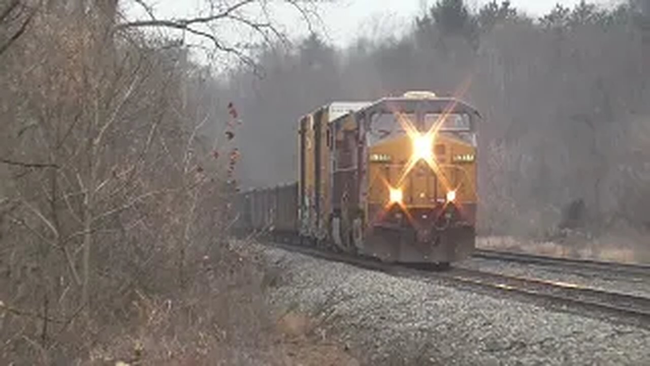 CSX L321 Local Manifest Mixed Freight Train from Lodi, Ohio December 22, 2023