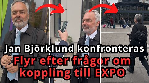 Jan Björklund konfronteras om finansiering till terrorkopplade EXPO - Tor-Björn Richthoff Änglasjö