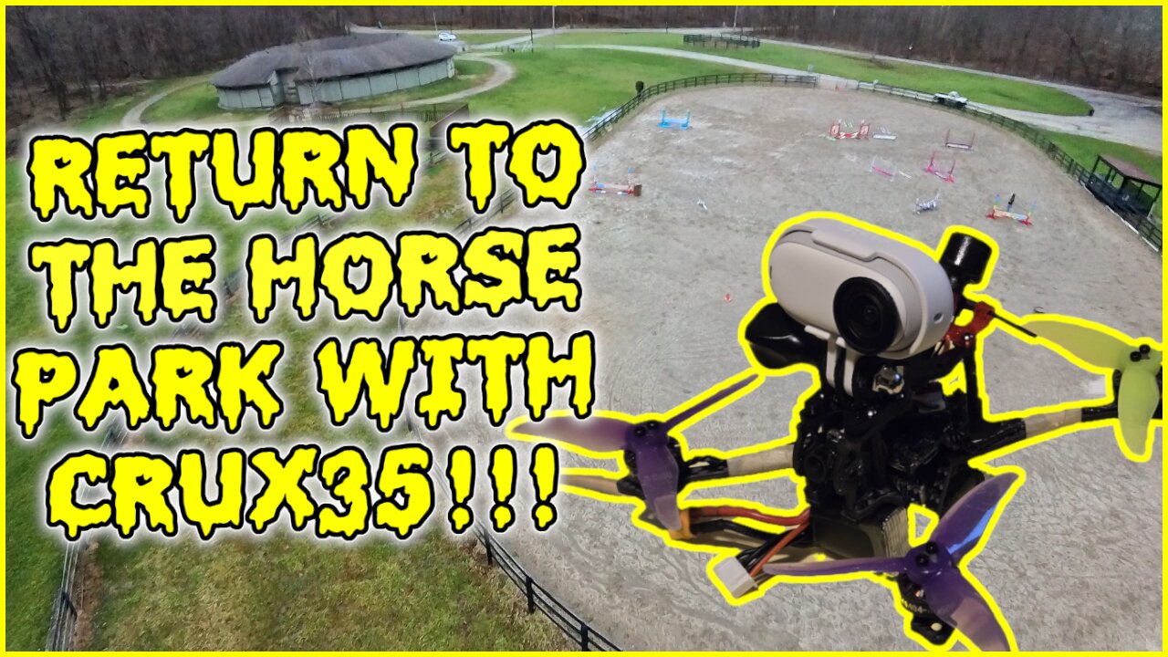 BACK TO THE HORSE PARK WITH THE 3.5 | HAPPYMODEL CRUX35