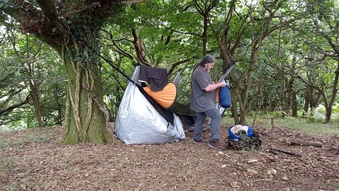 11, breaking camp , #2025 , @ashoffgrid , #woods ,