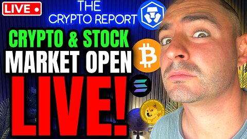 Government Shutdown, Bitcoin, & Altcoins VS FED Rate Cuts (MARKET OPEN LIVE STREAM!)