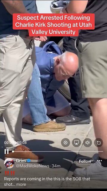Suspect Arrested in Charlie Kirk Shooting