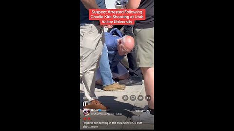 Suspect Arrested in Charlie Kirk Shooting