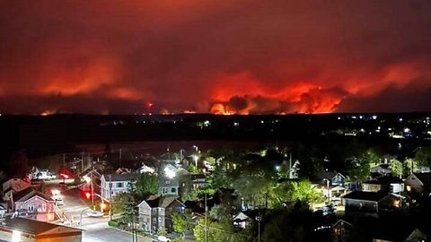 Tropical Storm Alvin - Northern Lights for the Second Time This Week - Manitoba Wildfires