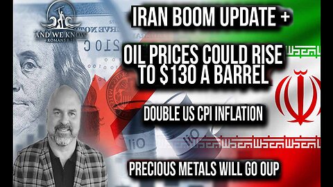 6/22/25 - IRAN BOOM UPDATE, Oil Prices Could Rise To $130 A Barrel, Comms From White House - AND WE KNOW