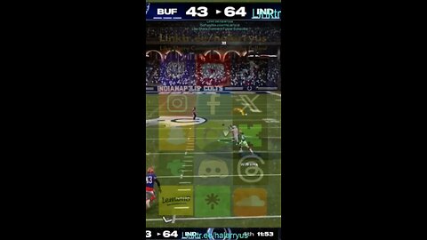Turnover on Downs, 90 Yard TD 70 IND vs 43 BUF #AllMadden #Madden25 #NFLmadden #madden