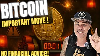 BITCOIN IMPORTANT MOVE SO CHECK THIS!!