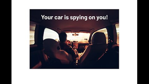 YOUR CAR IS NOW FEDERALLY REQUIRED TO SPY ON YOU