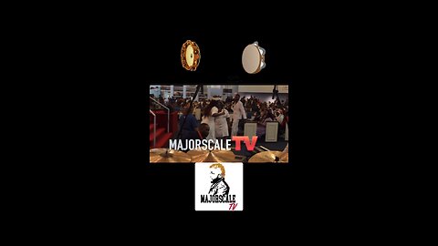 I love that Holy sound of Tambourines 🕎 👏🏾👏🏾 #praisebreak #houseofgod #majorscaletv