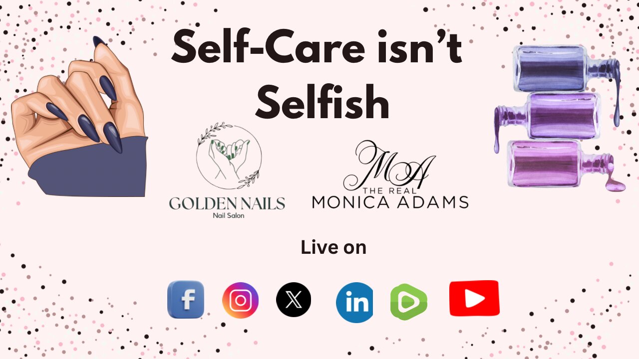 Self Care is so important! Today we are getting manis/pedis with YOU in STL