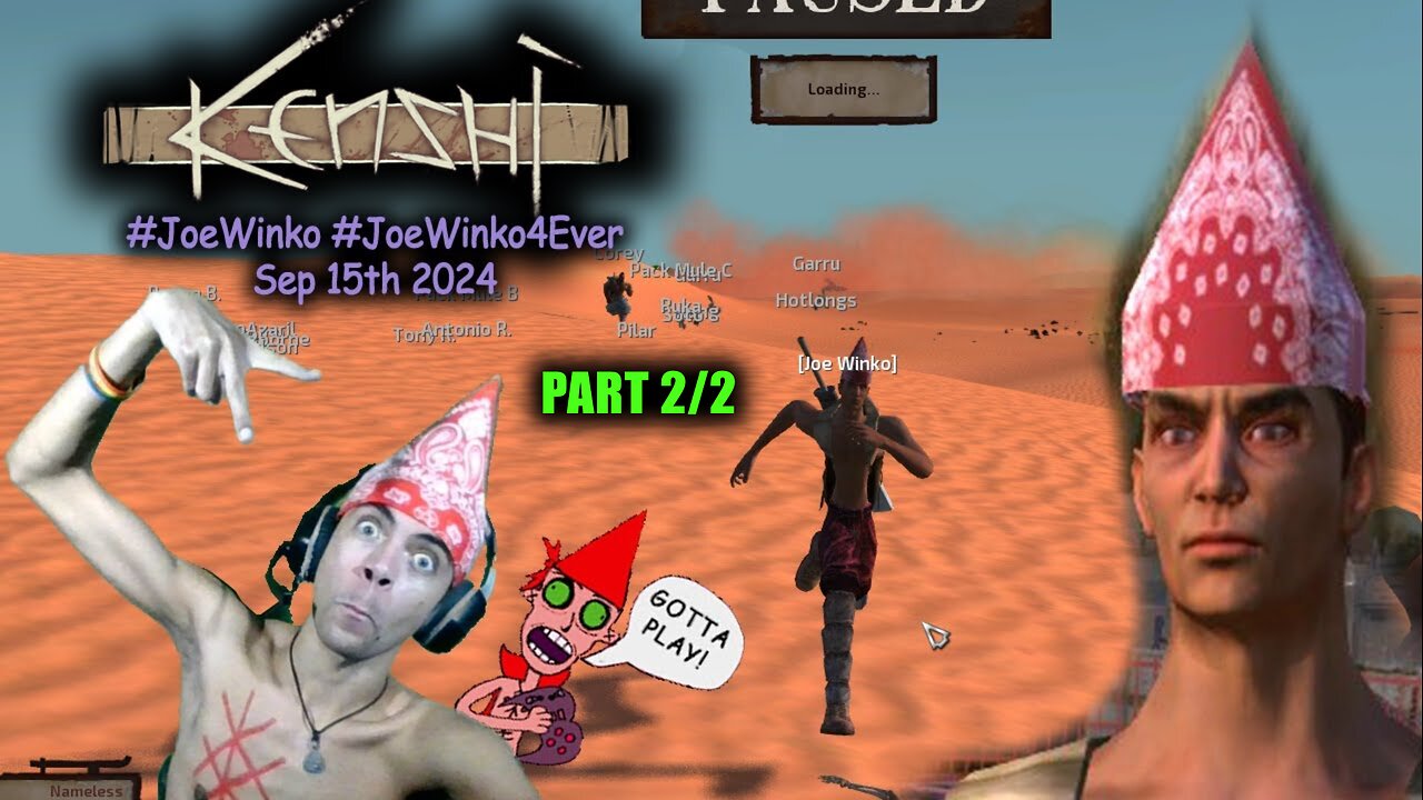 New Desert Base (2/2) - Kenshi Livestream (Sep 15th 2024) - Joe Winko