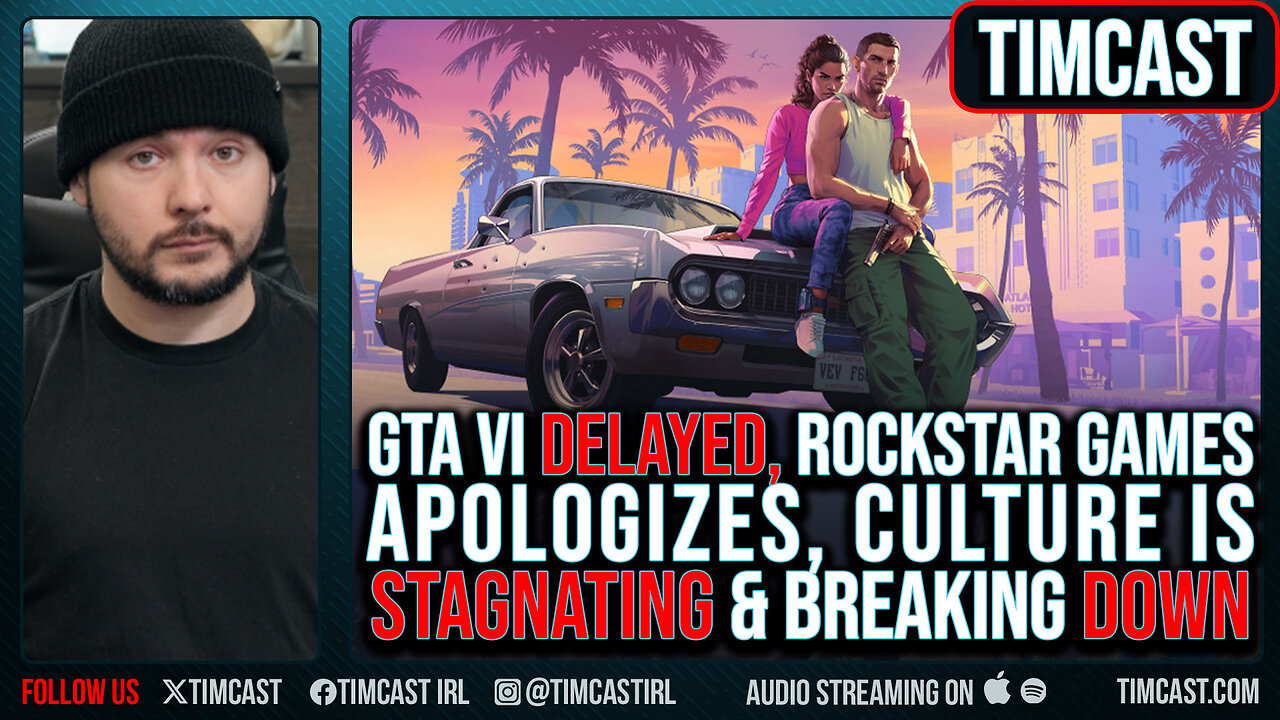 GTA 6 DELAYED, Rockstar Apologizes For NO NEW GAME In 8 Years Culture Is STAGNATING & BREAKING Down