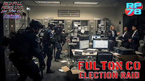 Trump Told You - Fulton Co. Election Office Raided by FBI on Red Pill News Live