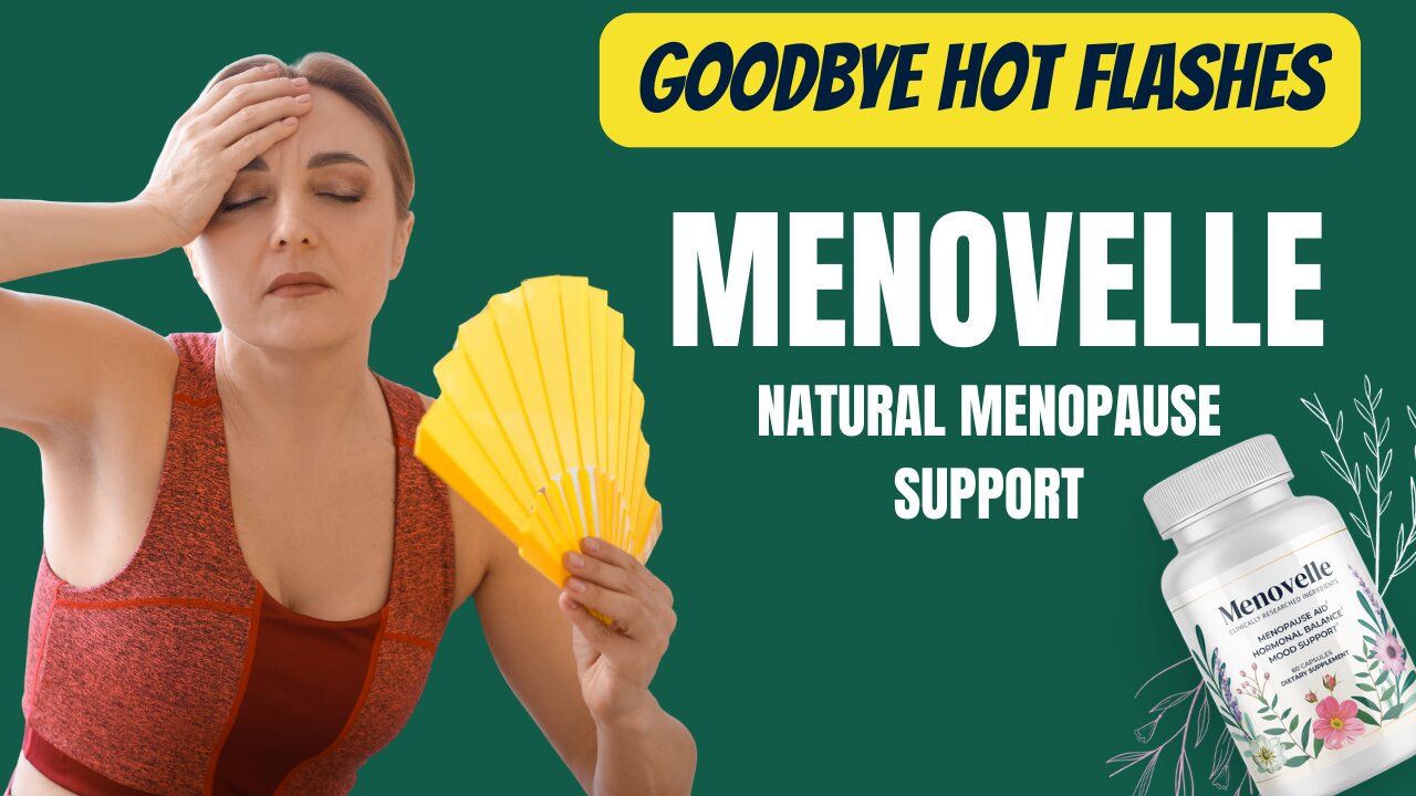 Say Goodbye to Hot Flashes? Menovelle Menopause Review #hotflashrelief