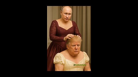 Putin Eats Trump's Cake Head