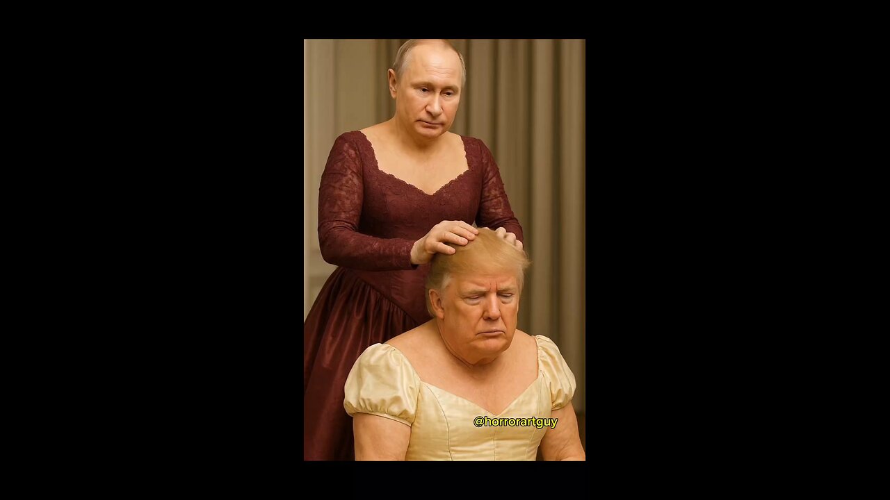 Putin Eats Trump's Cake Head