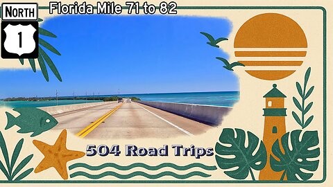 Road Trip #1140 - US-1 N - Florida Mile 71-82 | Islamorada/Matecumbe Key/Indian Key/Tea Table