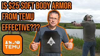 Is This CHEAP SOFT Body Armor from Temu for $25 Legit?
