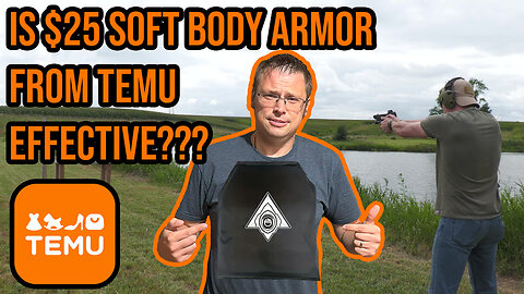 Is This CHEAP SOFT Body Armor from Temu for $25 Legit?