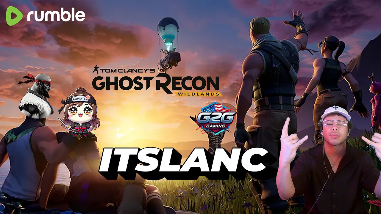 🔴LIVE - FORTNITE-GHOST RECON WILDLANDS-🐔🐔🐔