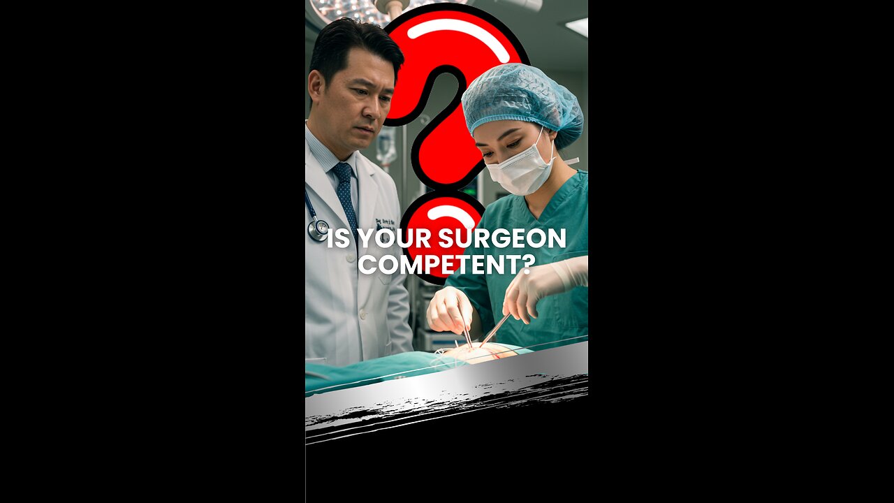 Is your surgeon competent?
