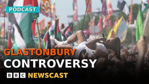 Why have music and politics collided at Glastonbury? | BBC Newscast