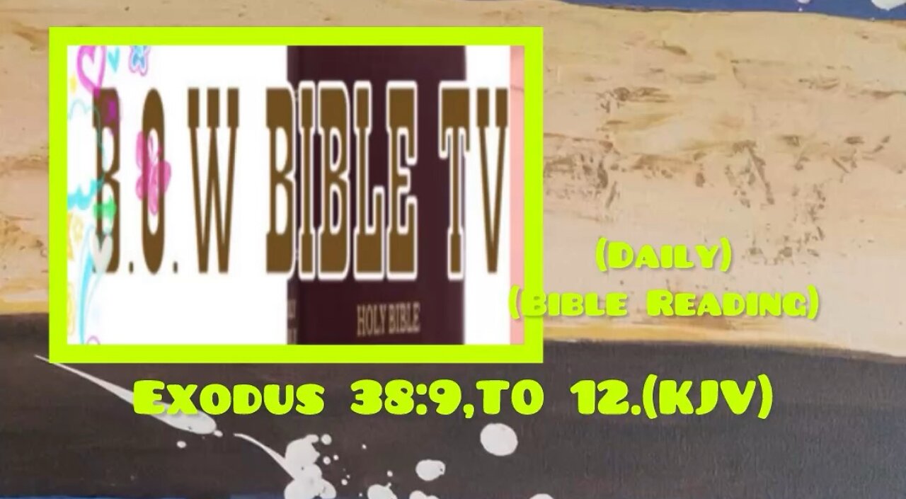 (Daily Bible reading) Exodus 38:13, To 17 (KJV)