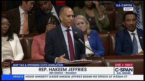 Rep Hakeem Jeffries Calls The House Floor A Crime Scene