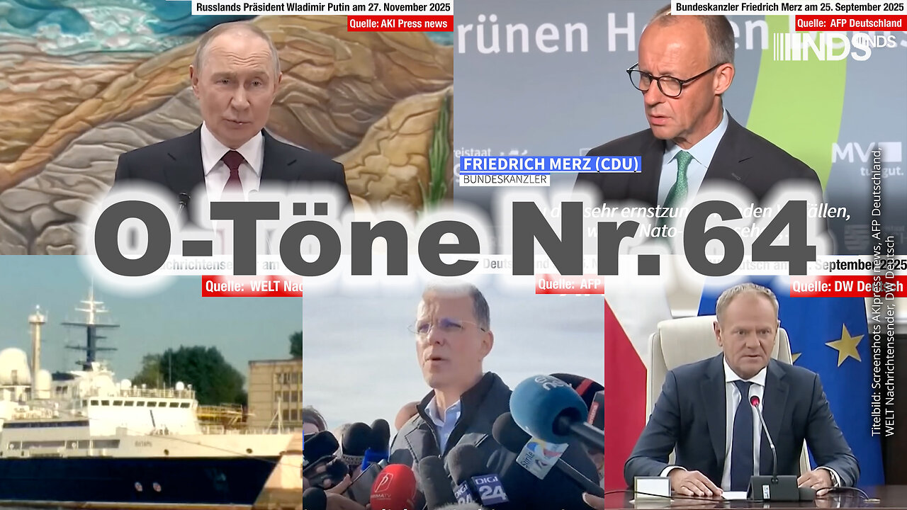 „Ganz Europa ist alarmiert“ – O-Töne zu Kriegs-Stimmungsmache in deutschen Medien | NDS