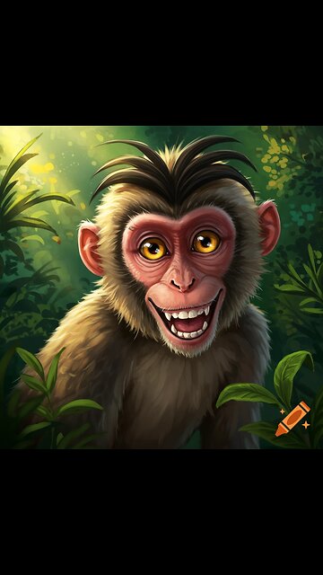 "Bandar Ne Bachayi Tapse – Garmi Mein Aayi Thandak!" (The Monkey Who Saved from Scorching Heat)