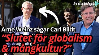 Arne Weinz: "USA klassar massinvandringen som ett hot" - Carl Bildt rasar