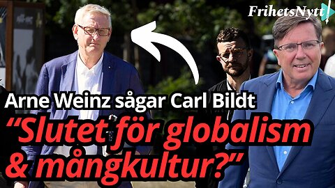 Arne Weinz: "USA klassar massinvandringen som ett hot" - Carl Bildt rasar