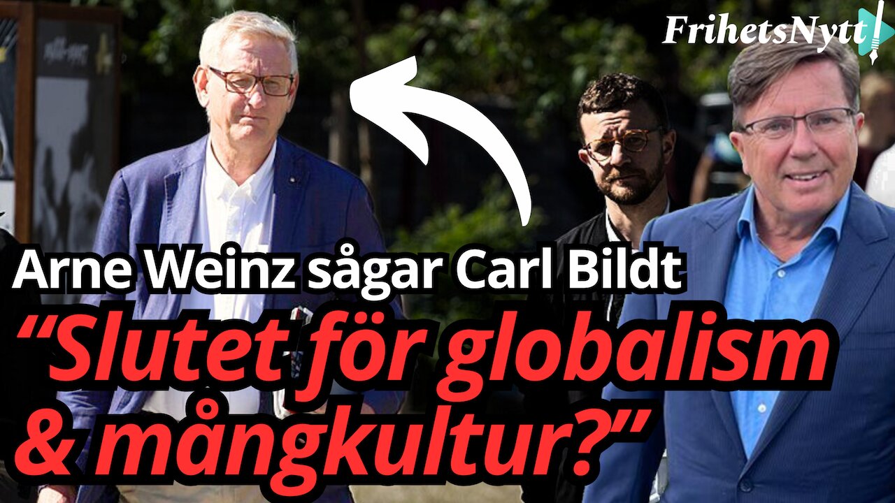 Arne Weinz: USA klassar massinvandringen som ett hot - Carl Bildt rasar